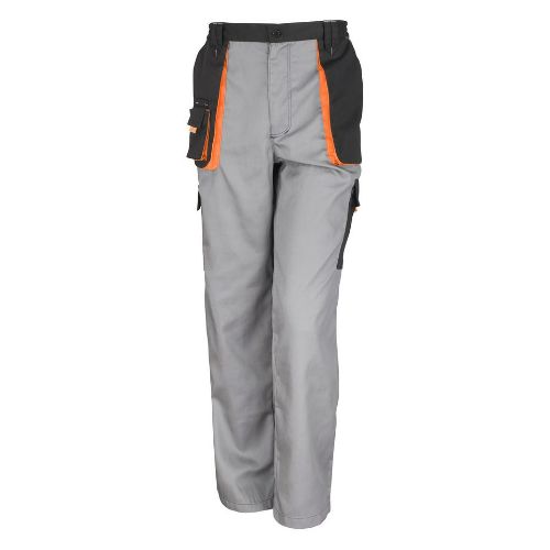 Result Workguard Work-Guard Lite Trousers Grey/Black/Orange
